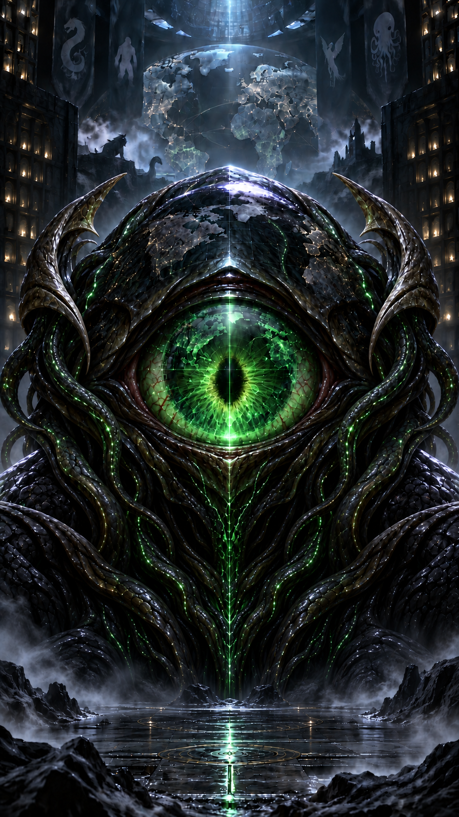 Monster Bot’s original biological guardian, with its enormous luminous eye